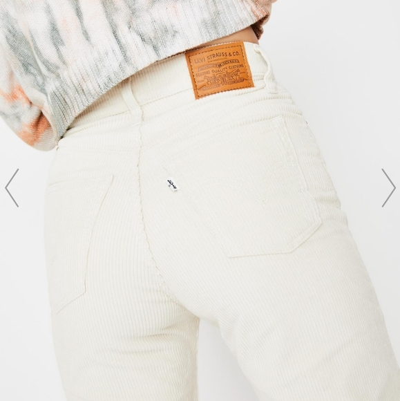 NWT Levi’s Ribcage Straight Ankle Corduroy Pants - Picture 7 of 10
